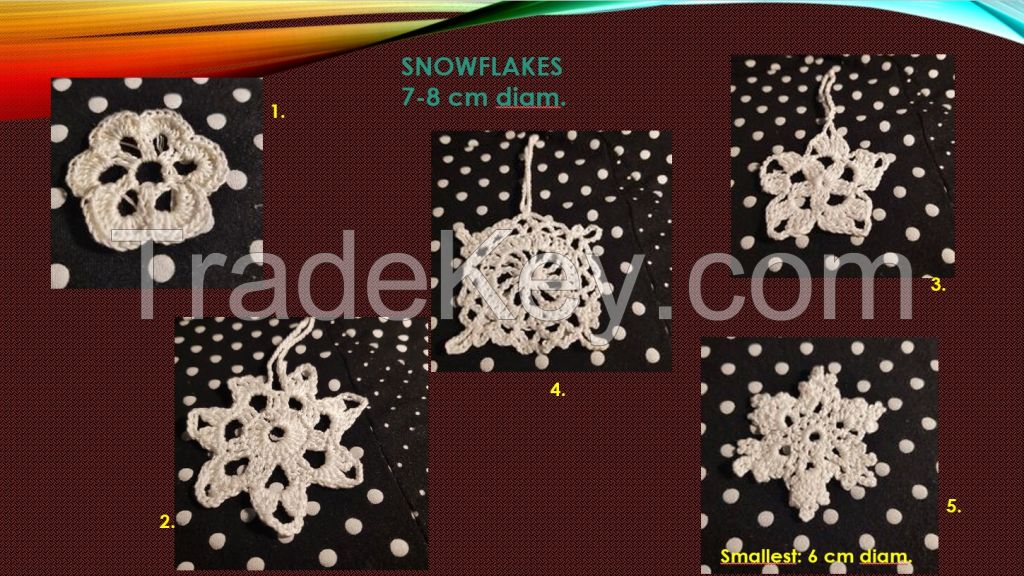 Christmas snowflakes decoration