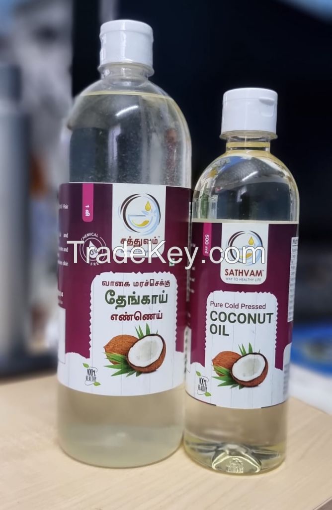 Wooden Pressed Organic Coconut Oil