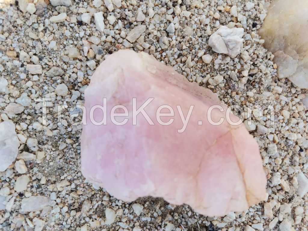 rose quartz, flourite