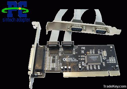 PCI to 2 serila +1 parallel ports adapter controler card