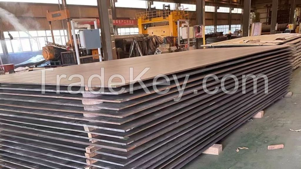 Titanium To Steel Clad Plates B265 Gr2. + Astm A517 Gr70.
