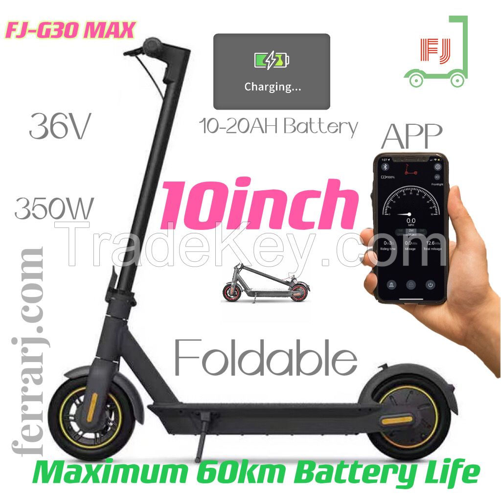 Segaway Ninebot G30 Max Electric Scooters Same Model China OEM Supplier Factory E Scooter