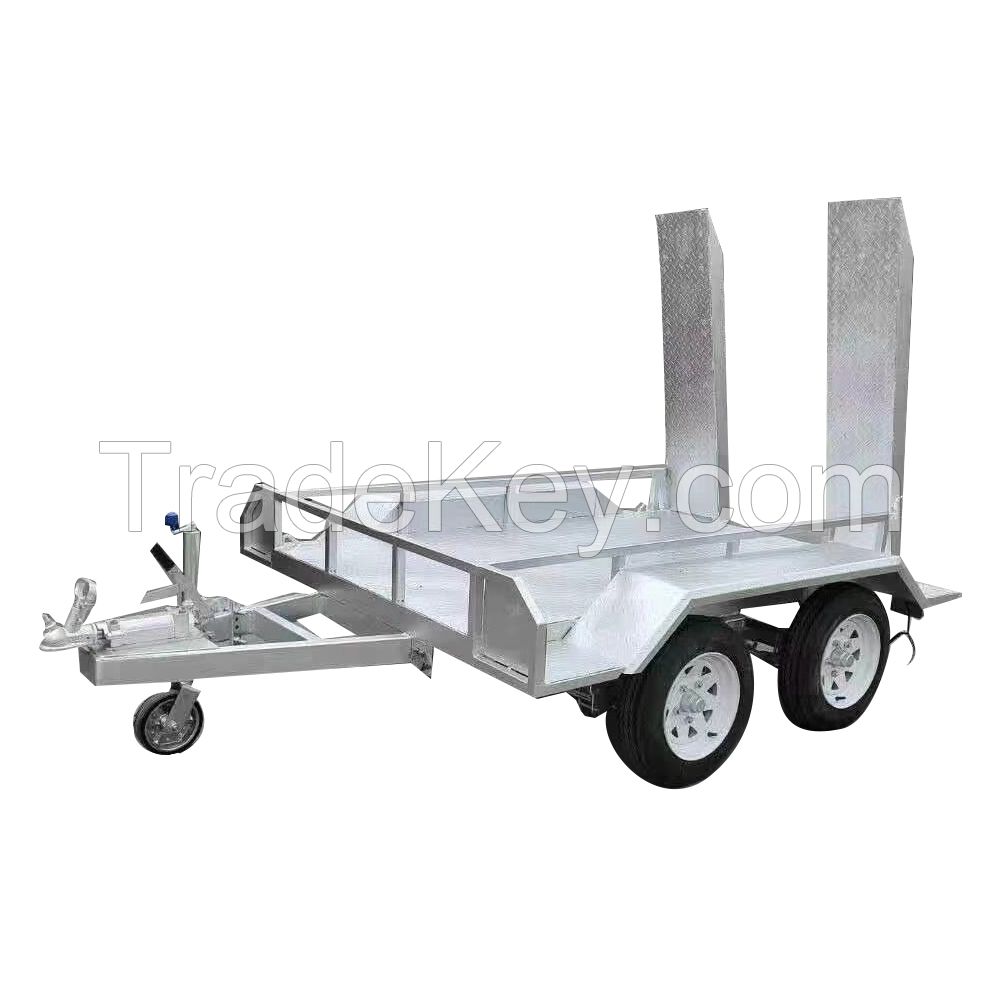 aluminium car carrier trailer car trailer 1500kg