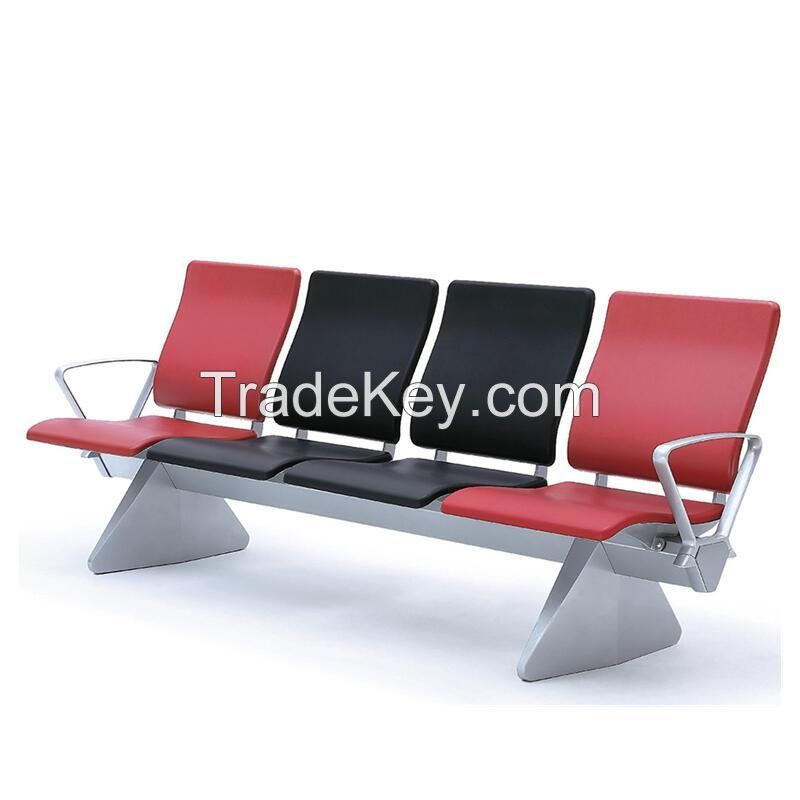China airport chair factory directly sale public waiting chair area airport waiting chair airport lounge bench