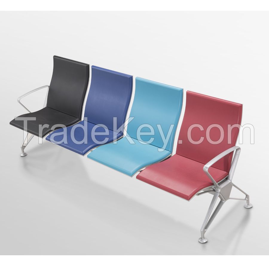 Hot Sale Airport Waiting Room Row Chairs Waiting Chair With 3 PCS USB Power Charging Port