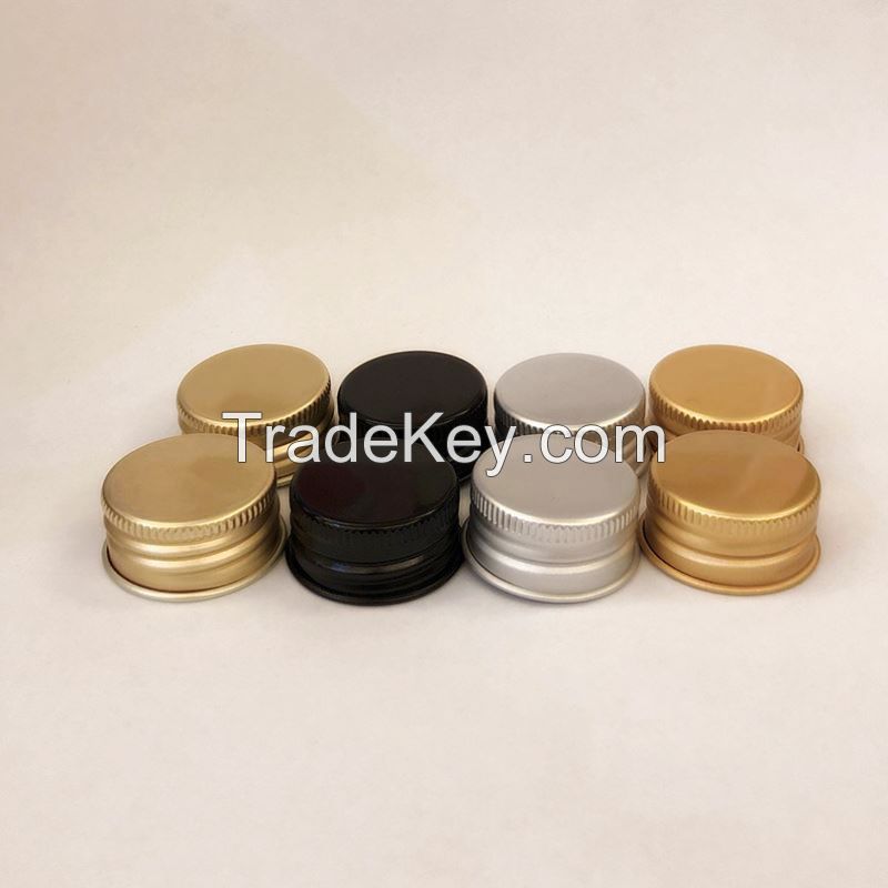 Aluminum Caps for Cosmetic Bottles, Pharmaceuticals, Food and Beverage