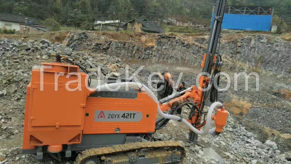 Zgyx-421t/422t Integrated Dth Surface Drill Rig