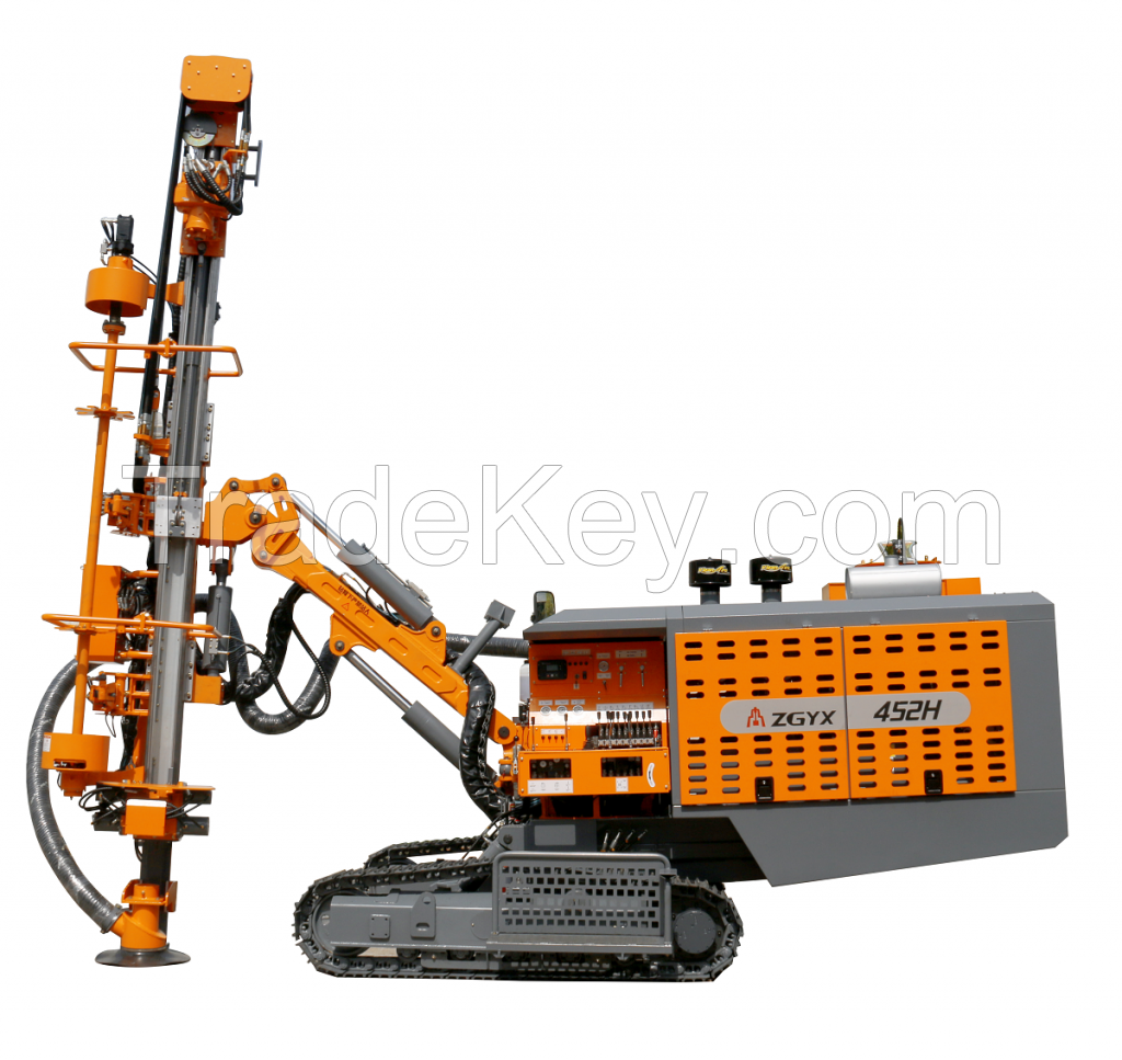 Zgyx-452/452h Integrated Dth Surface Drill Rig