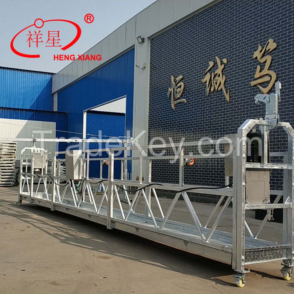Construction ZLP630 Suspended Platform Cradle, High-rise Building Electric Window Cleaning Equipment