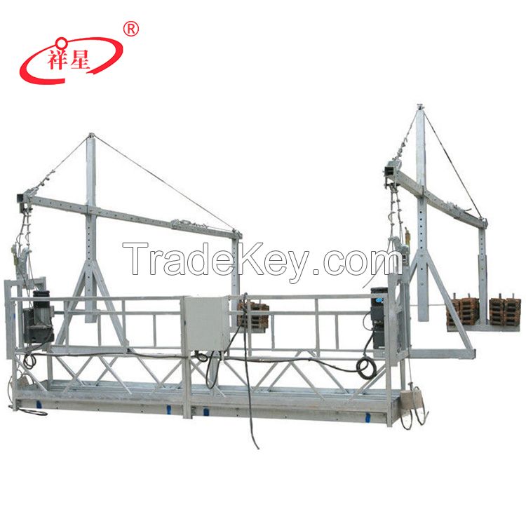 Construction ZLP630 Suspended Platform Cradle, High-rise Building Electric Window Cleaning Equipment