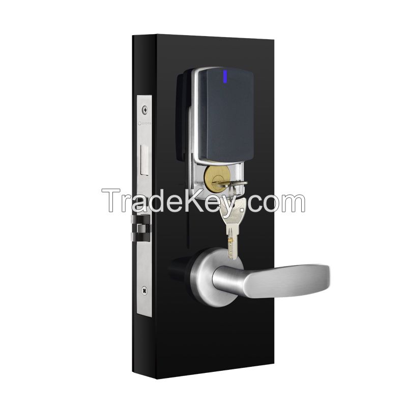 Orbita CE, FCC certified high security electronic hotel smart door lock with free system