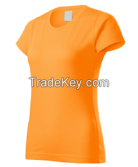 OEM Custom T Shirts For Women Cotton Comfortable Woman T-Shirts With C