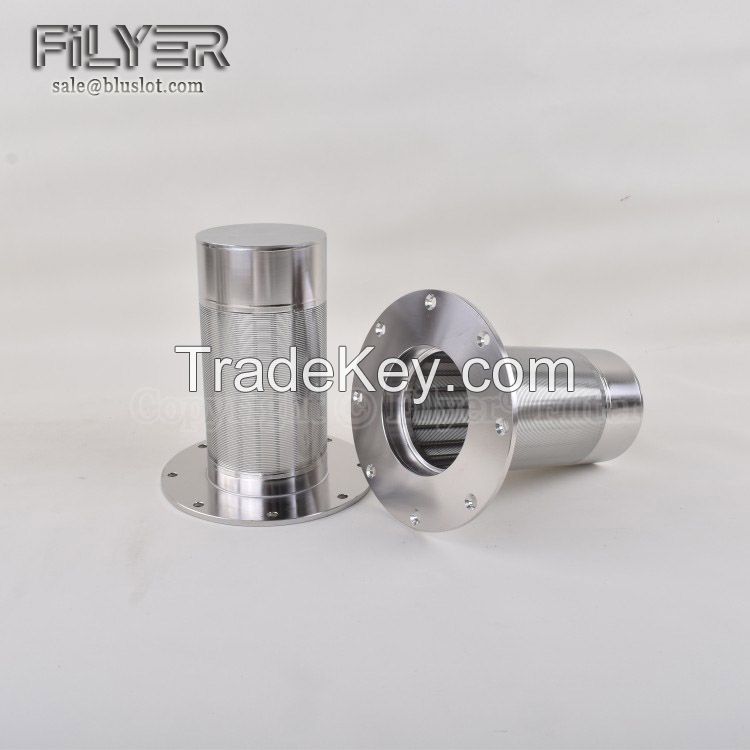 Wedge Wire Resin Trap Filter for Ion Exchange