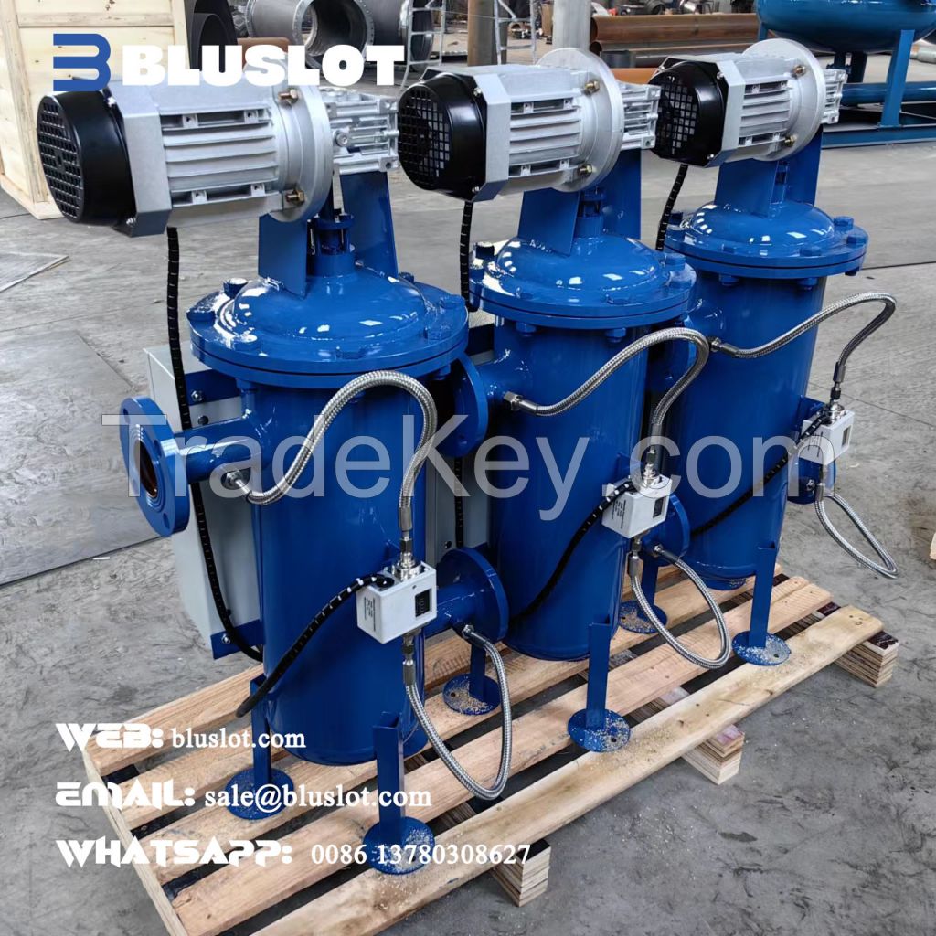 Bluslot Automatic Self Cleaning Filter for Water Treatment
