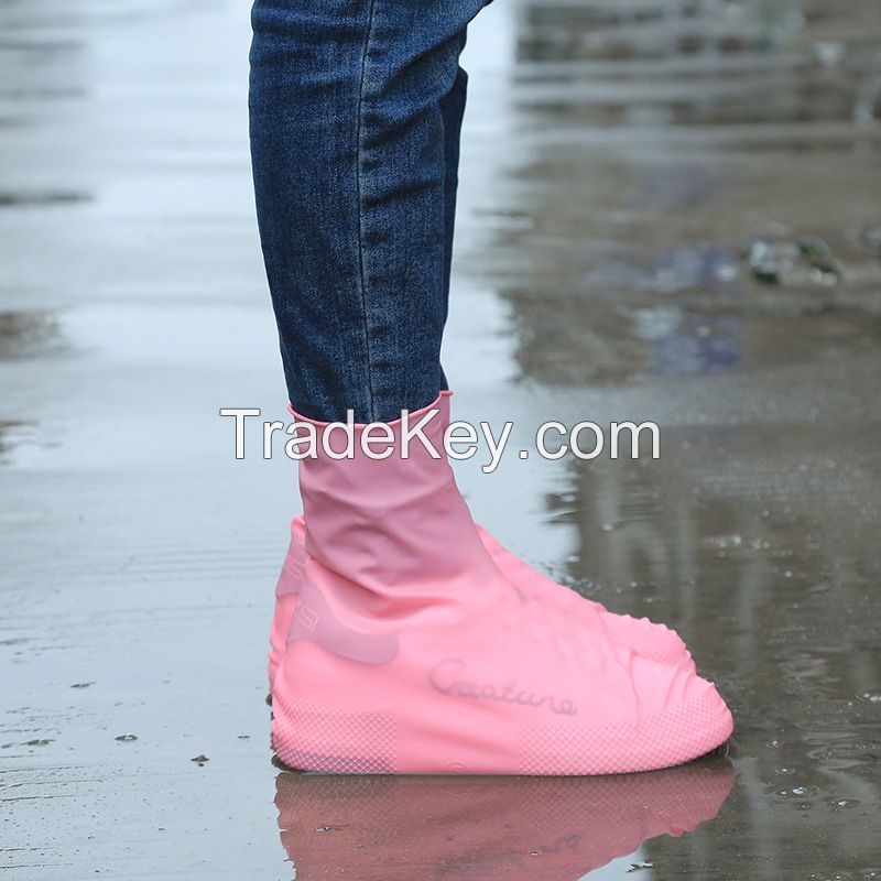 Waterproof rain shoe cover