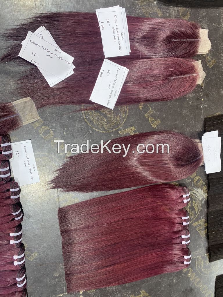 Supply bulk human hair with good price and high quality