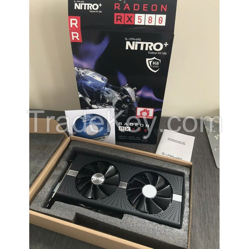 Sterling Sapphire Nitro Radeon RX 580 8GB GDDR5 Video Card GPU ETH Mining