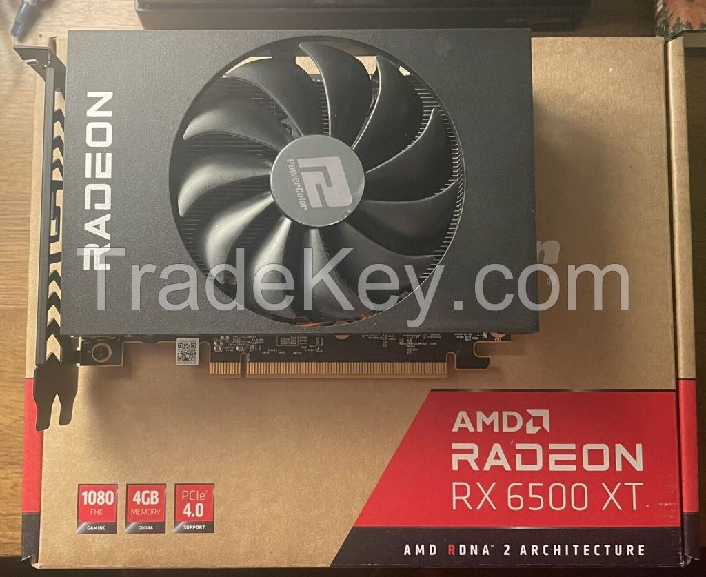 PowerColor AMD Radeon RX 6500 XT ITX 4GB GDDR6 Graphics Card What sapp: +86(165- 219-86454