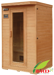 infrared sauna room for one person