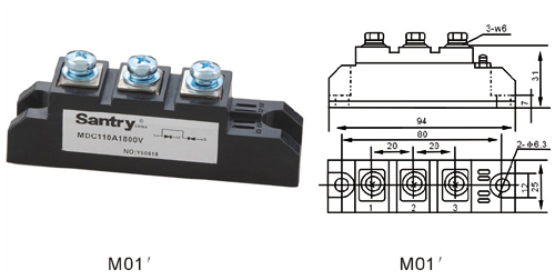 power semiconductor module MDC