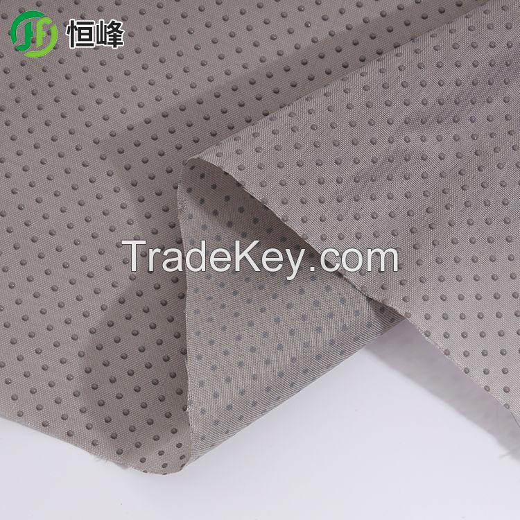 150CM Width Eco-friendly PVC Dots Anit-slip Fabrics For Hometextiles Sold By The Yard