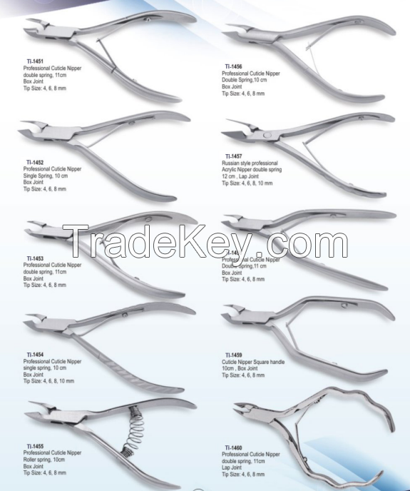 Cuticle Nail Nippers And Cutters
