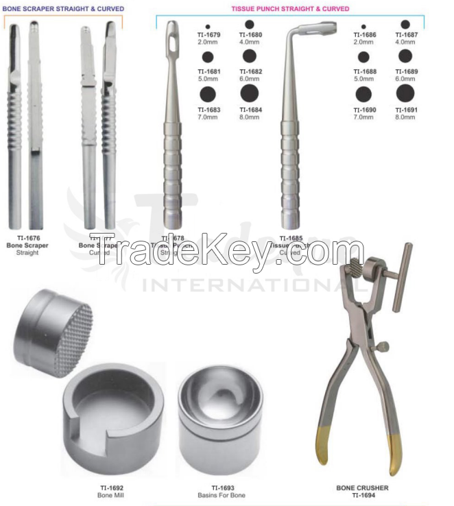 Implantology instruments