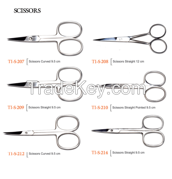 Eyelash Scissors And Spring Scissors