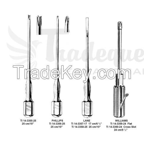 Bone Screw Drivers