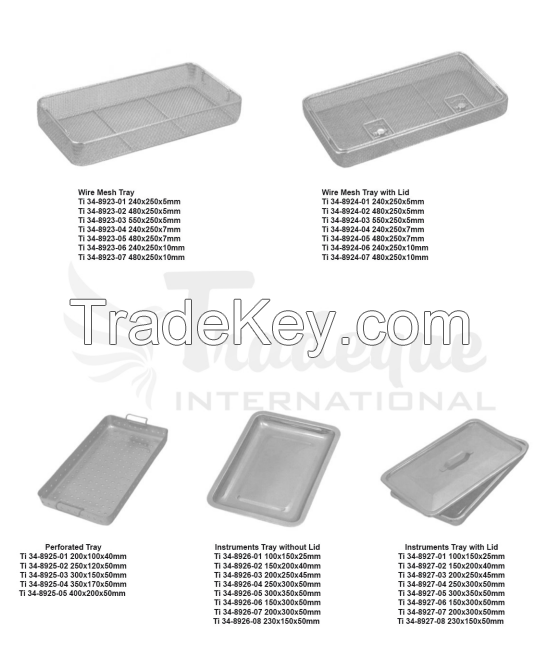 Surgical Holloware Instruments