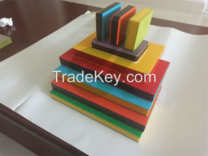 Double Color HDPE sheets