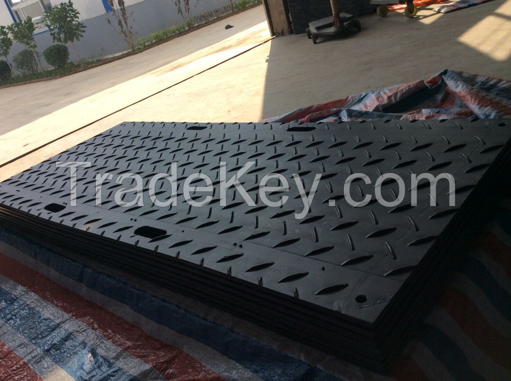 Ground protection mats/HDPE plastic track mats for Heavy Duty