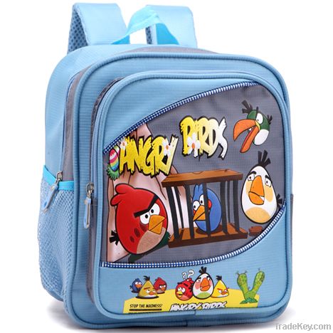 Quality and Sell kids cartoon school backpack / trolley school bag