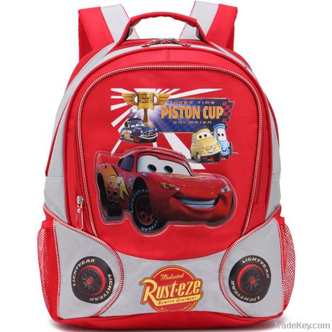 Quality and Sell kids cartoon school backpack / trolley school bag