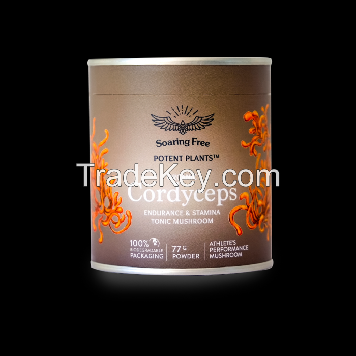 Quality and Sell Soaring Free Potent Plants Cordyceps Org Powder 77g