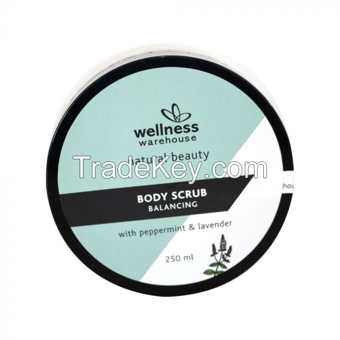 Quality and Sell Wellness Body Scrub Balancing Peppermint & Lavender 250ml