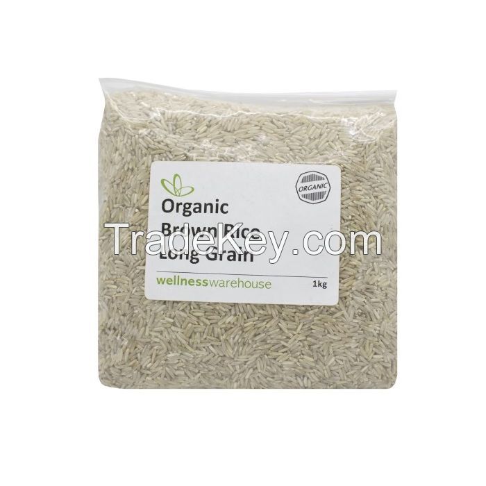 Quality and Sell Wellness Organic Brown Rice Long Grain 1kg