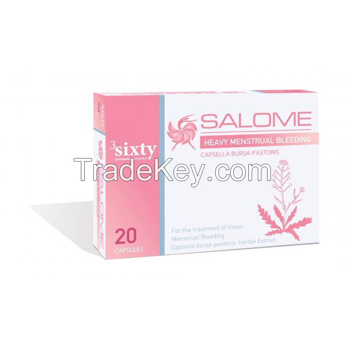 Quality and Sell Salome Heavy Menstrual Bleeding Caps 20s