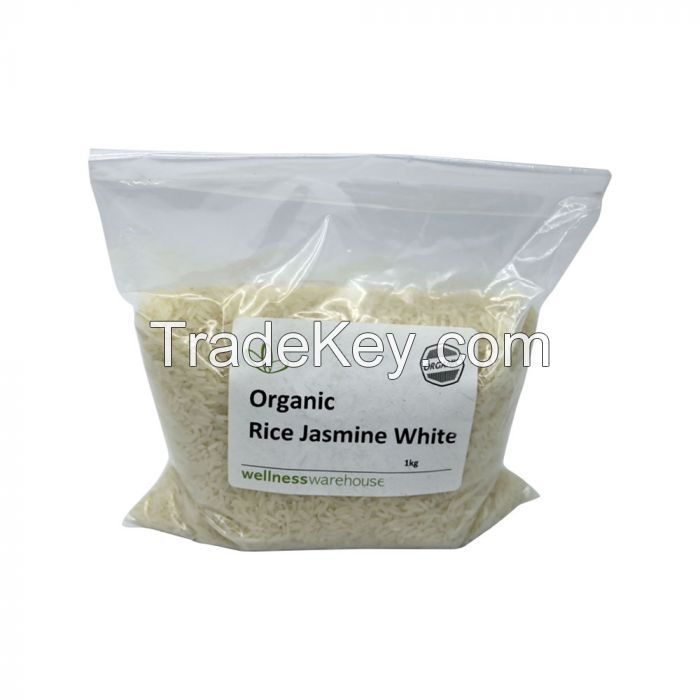 Quality and Sell Wellness Rice Jasmine White Organic 1kg