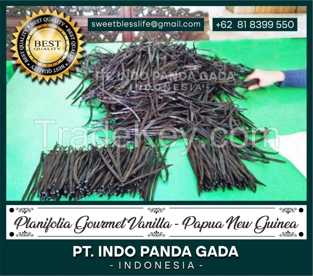 Planifolia Vanilla Bean Pods - A Grade - Papua New Guinea Origin