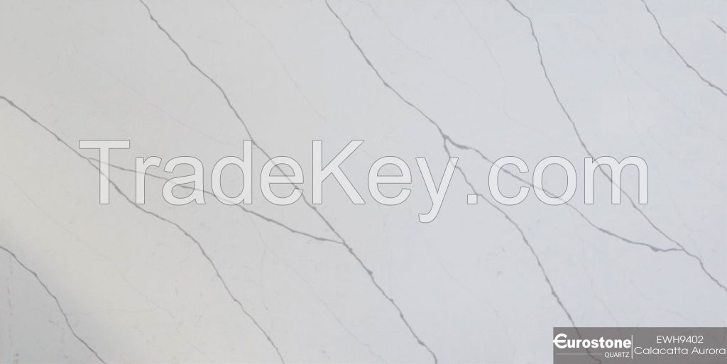 Quartz Slab Artificial stone Quartz Stone Kitchen Countertop EWH9402 Countertop Kitchen island Vanity Tabletop Sintered stone slabs Viet Nam