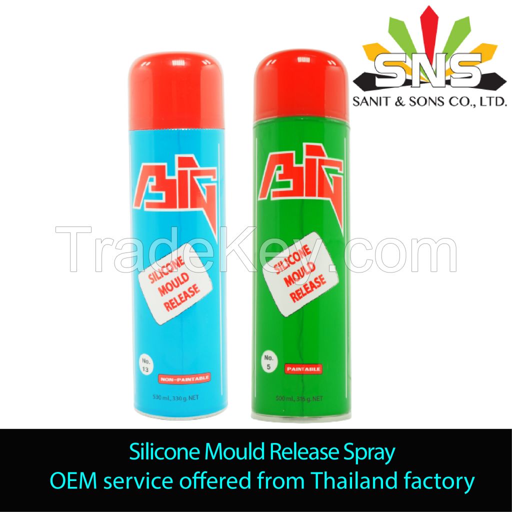 Silicone Mould Release Spray  Industrial Aerosols