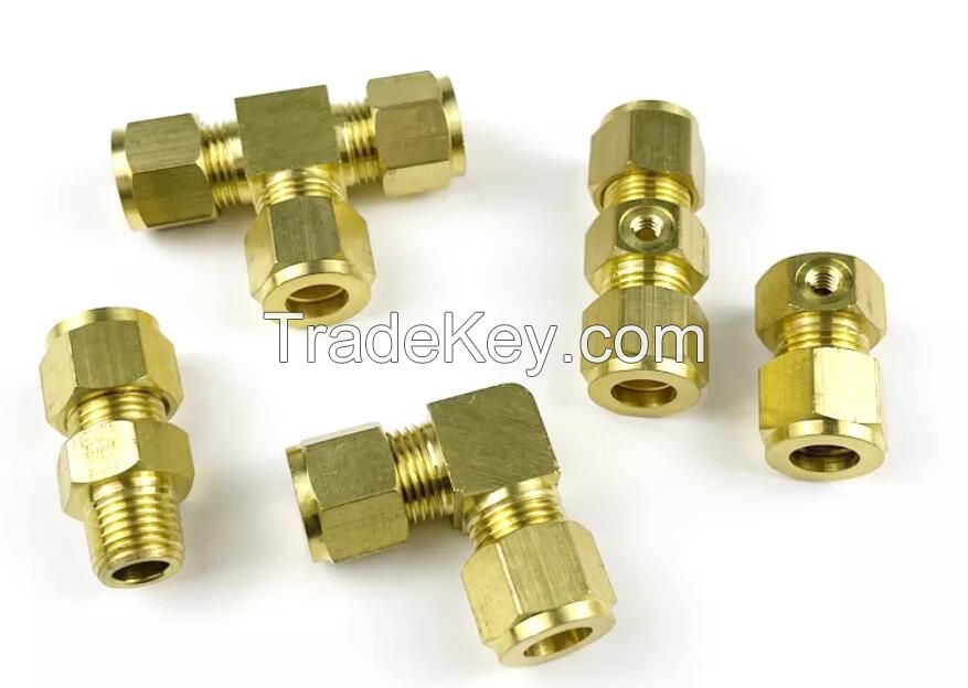High Pressure 3/16                              Threaded T Connectors Misting Nozzles for Outdoor Cooling System
