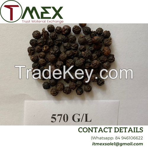 Black pepper Vietnam High quality Cheap price Newest crop Best sale