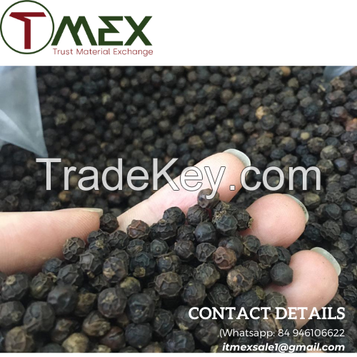 Black pepper High quality Manufacture from Vietnam Low price