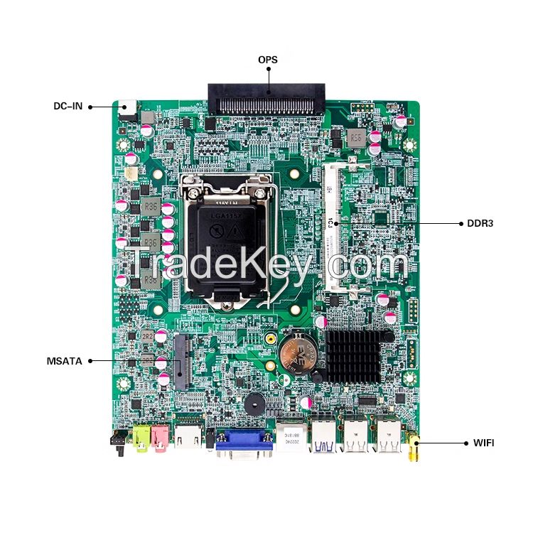 Plug-in Industrial Control Ops Pc Mainboard 1th-11th Gen Cpu Core Innovation Computer Motherboard