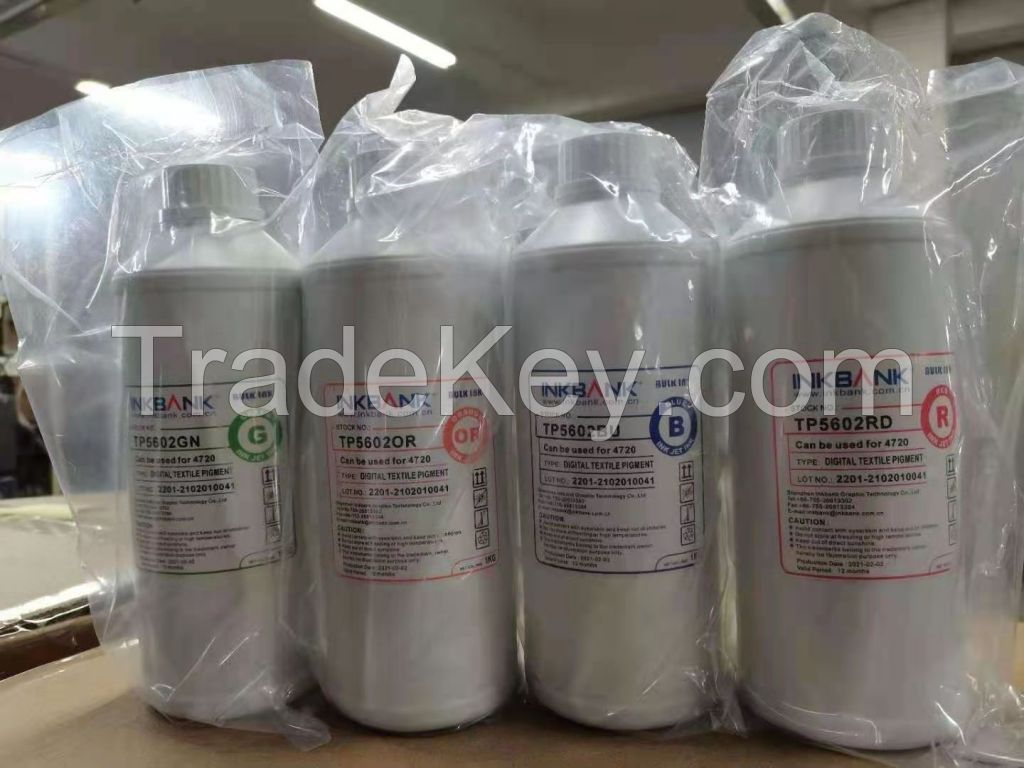 Inkbank Manufacturer 1000ml Dtf Direct To Film Ink Used For T Shirt Digital Printing Custom