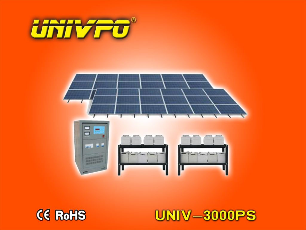 3KW Complete Solar Power System For Home/AC Solar Clean Energy Generator Kits