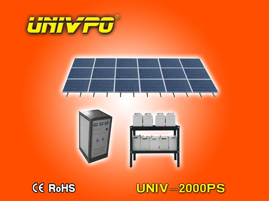 2000W Solar Energy Power Generator System/Solar Kit For Home