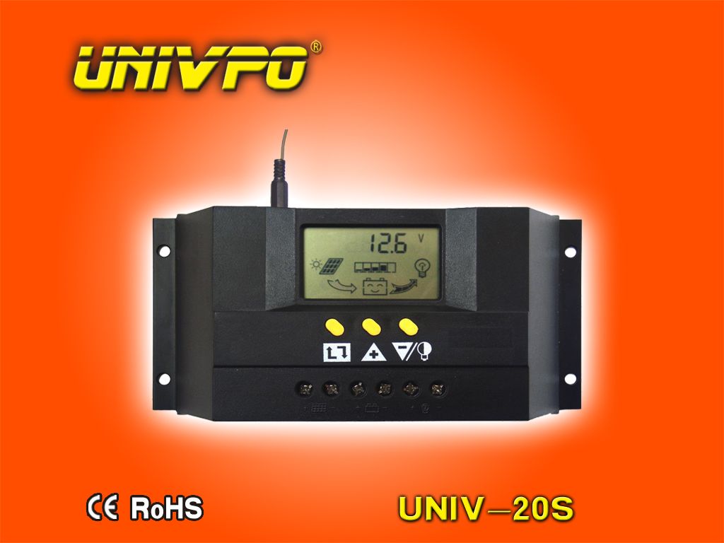 12/24 Volt DC 20 Amp Solar Charging Controler(UNIV-20S)